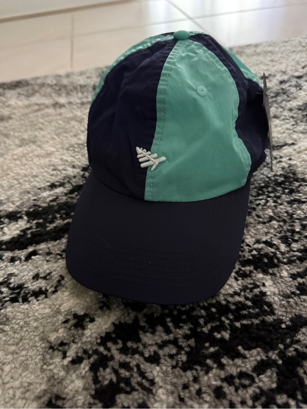 Roc Nation Paper Planes Two-Tone Navy & Teal Baseball Cap